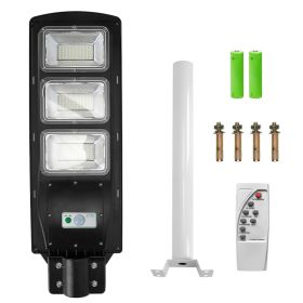 Solar Street Path Light Outdoor 180LEDs Sensor Remote Control Wireless Lamps IP65 Waterproof Lighting For Garage Front Door Garden Pathway