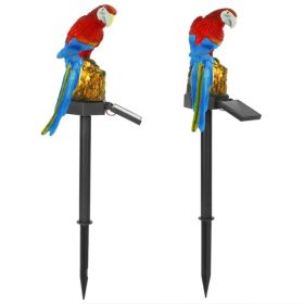 Solar Powered Parrot Garden Light IP65 Waterproof LED Parrot