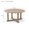 Tosca 59" Round Table