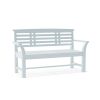Sakura 2-Seater Bench in White Finish